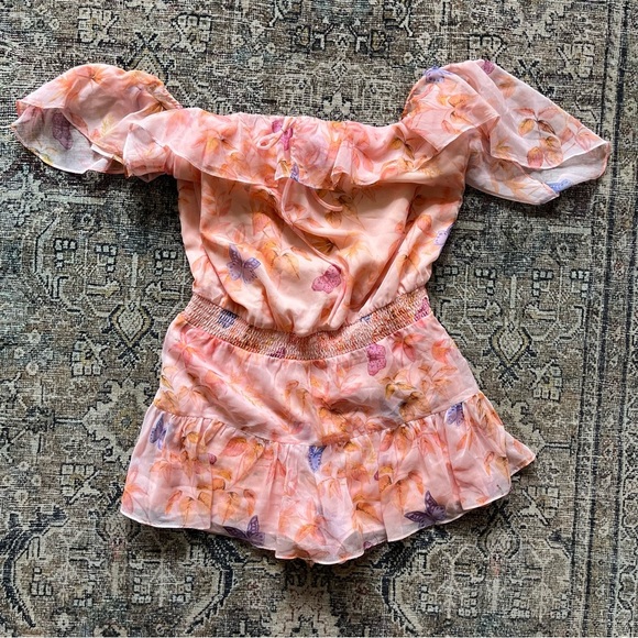 AMANDA UPRICHARD ali romper in flutter - Picture 2 of 4